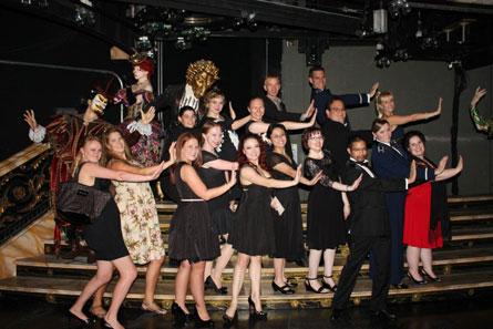 One final masquerade on the Vegas staircase