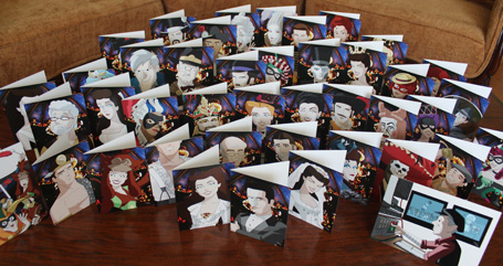 Phantom Vegas farewell cards